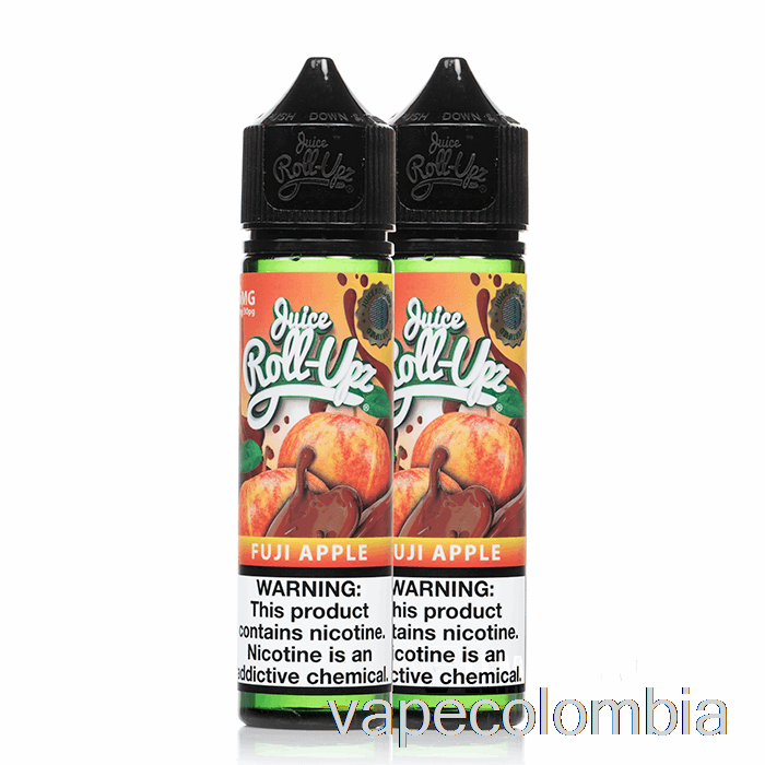 Vape Kit Completo Fuji Apple - E-líquido Jugo Roll-upz - 120ml 6mg